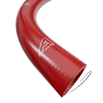 3. شیلنگ سیلیکونی فنردار (سیم‌دار)