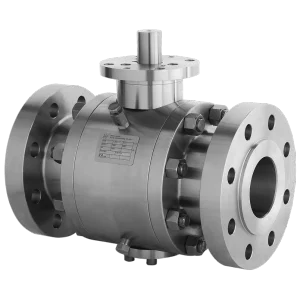 2. شیر توپی ترونیون (Trunnion Ball Valve)