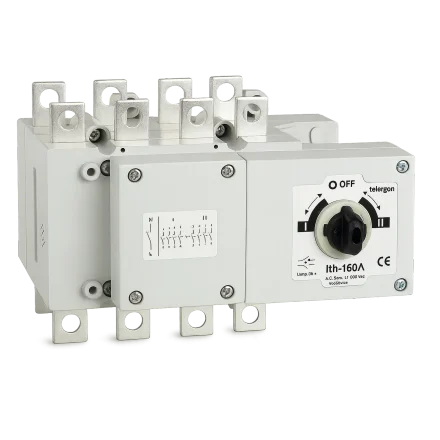  کلید چنج‌اور دستی (Manual Change Over Switch):