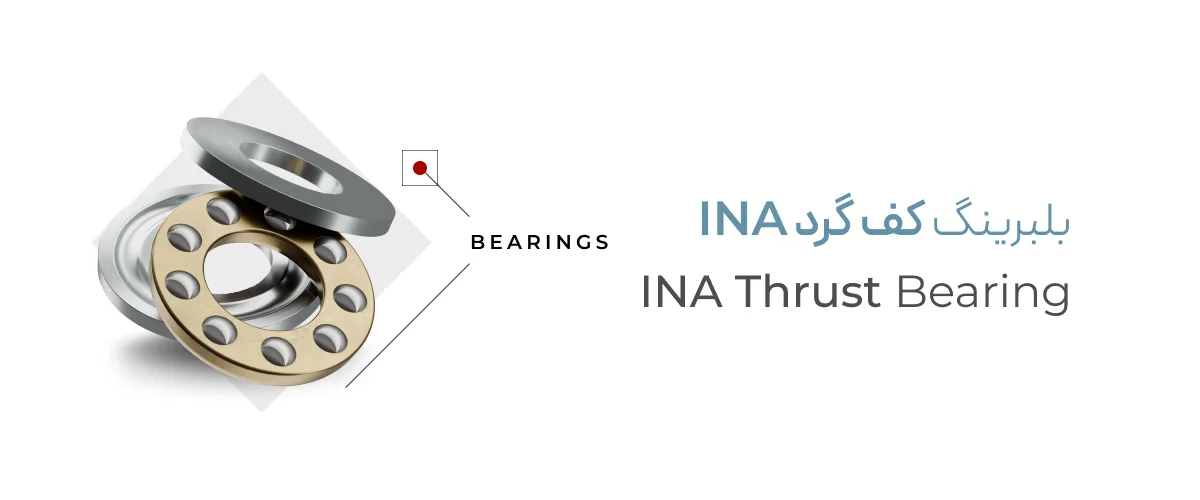 بلبرینگ کف گرد INA بلبرینگ کف گرد INA