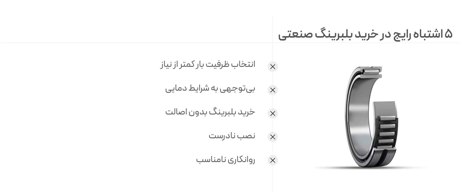 راهنمای خرید بلبرینگ صنعتی